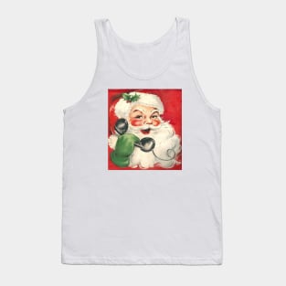 Santa Claus on the Phone Tank Top